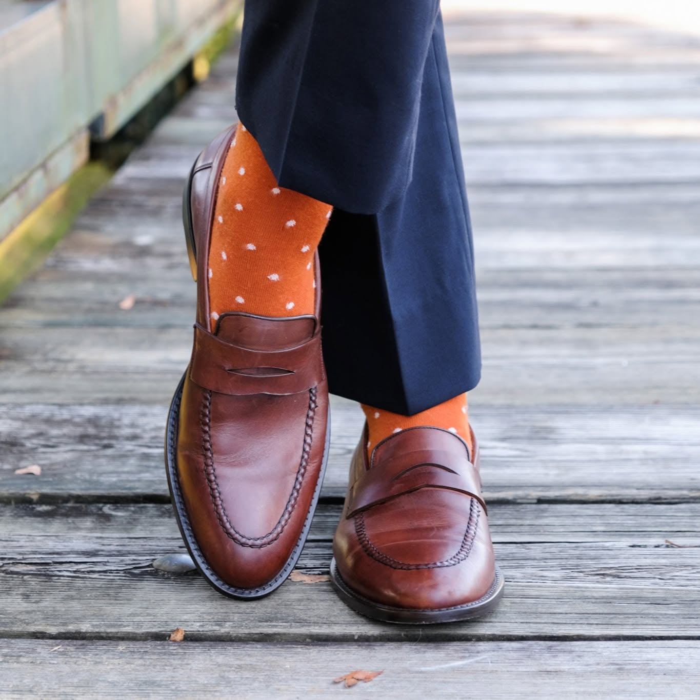 burnt orange dress socks with Cream Dot Fine Merino Wool Over-the-Calf Sock quick dry dress Color:Bone Brown DetailsKnitted in the USACrew Alo Yoga | Made