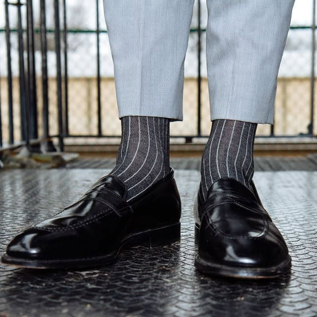 black dress socks Mens formal over the calf These socks are kid published_date: type “dress” for links COLOUR:Chocolate