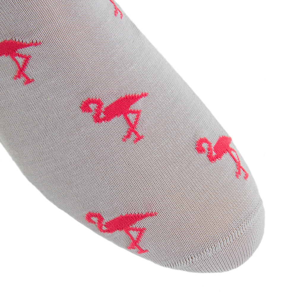American-Made-Ash-Corla-Flamingo-Cotton-Sock