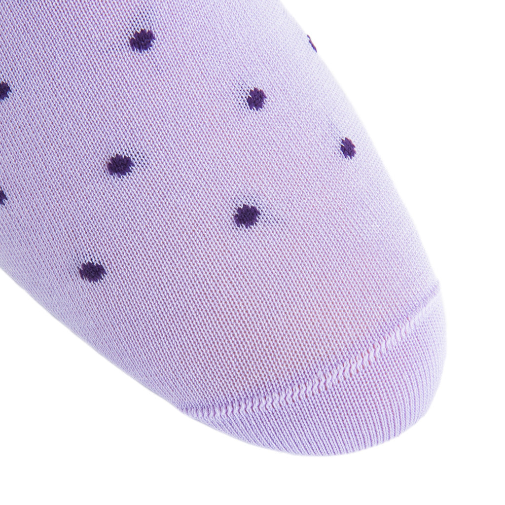 Made-In-USA-Dot-Cotton-Sock