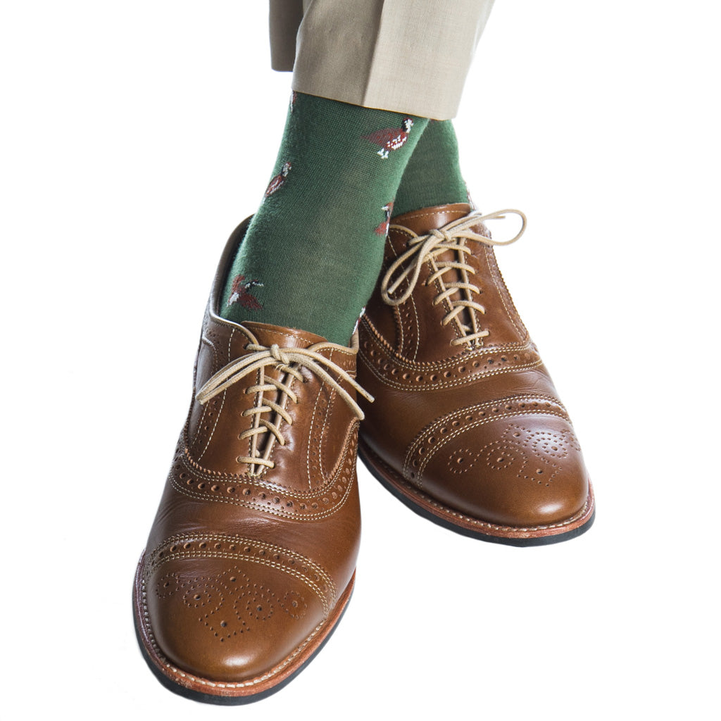 Quail-Green-Wool-Sock