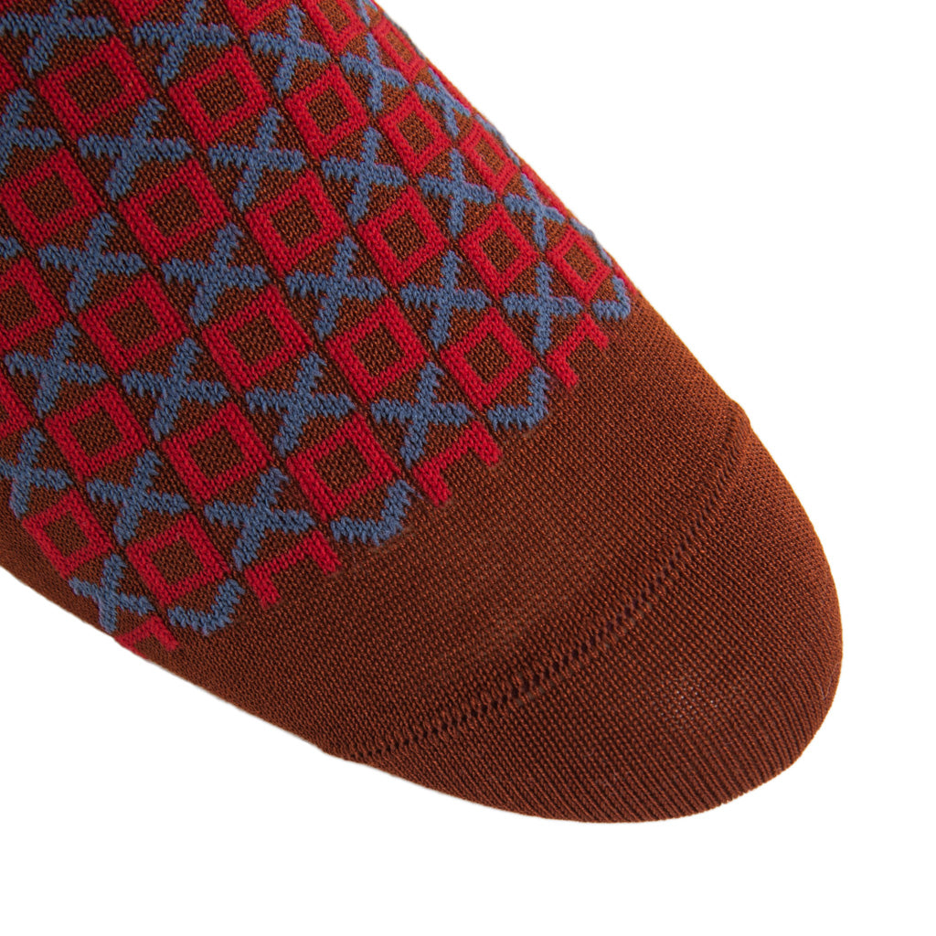 Linked-Toe-Cotton-Sock-Pattern