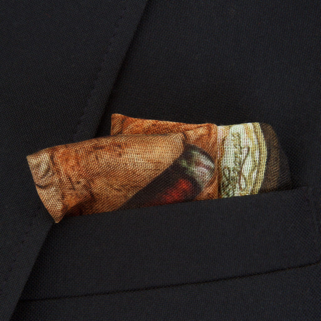 The Artisan's Touch Cigar Pocket Square