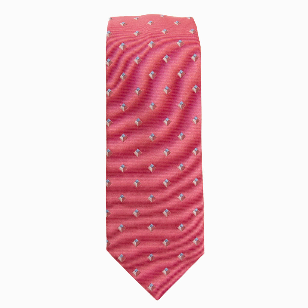 Pink-Patterned-Neck-Tie