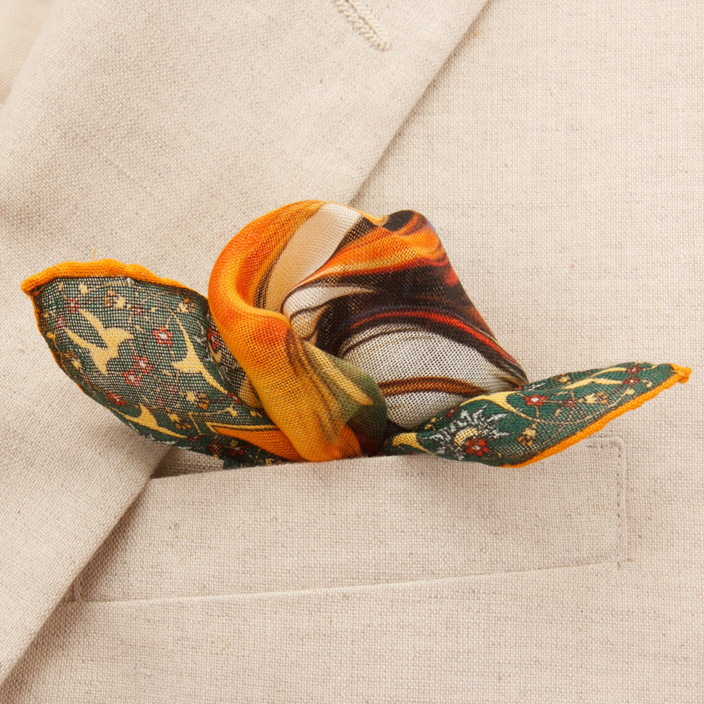 The Year of the Horse Pocket Square
