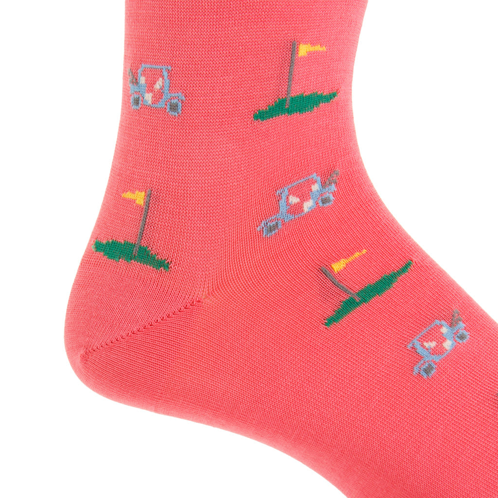 Mid-Calf-Coral-Sock