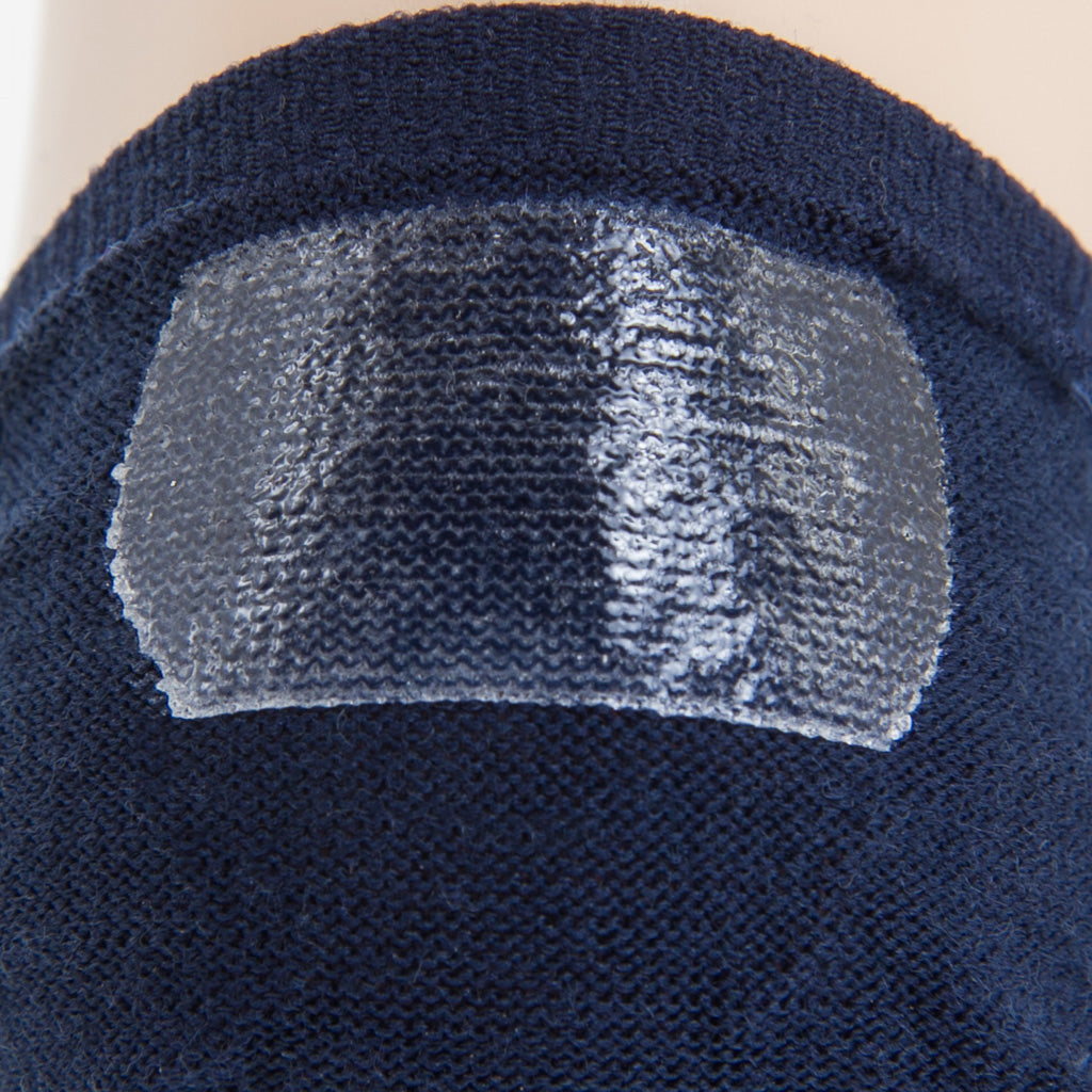 Classic Navy | Mercerized Cotton | Low Vamp No-Show Sock