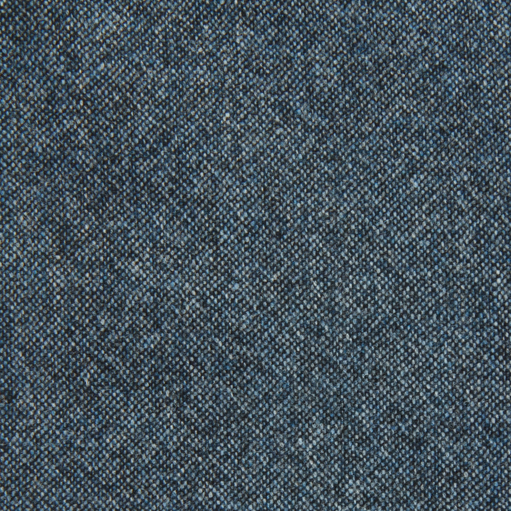 Classic Fit Blue 100% Lambswool Donegal Trouser