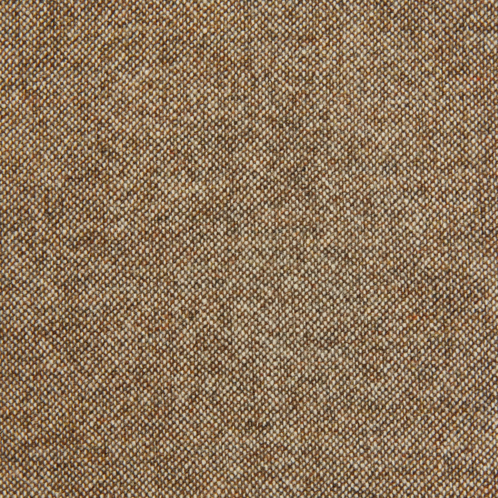 Trim Fit Light Brown 100% Lambswool Donegal Trouser