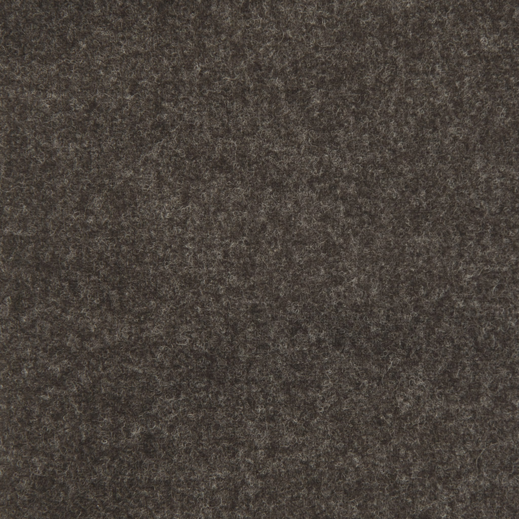 Trim Fit Dark Brown 100% Merino Wool Flannel Trouser