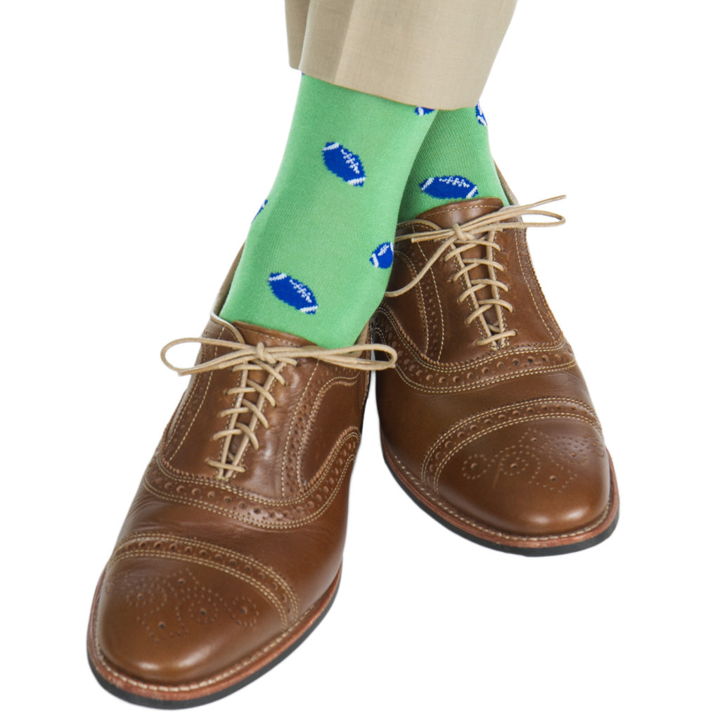 Green-Sock-Clematis-Blue-Football
