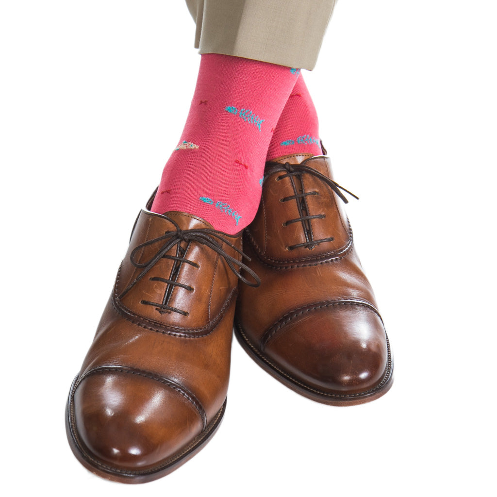 Bonefish-Coral-Ceramic-Pink-Sock