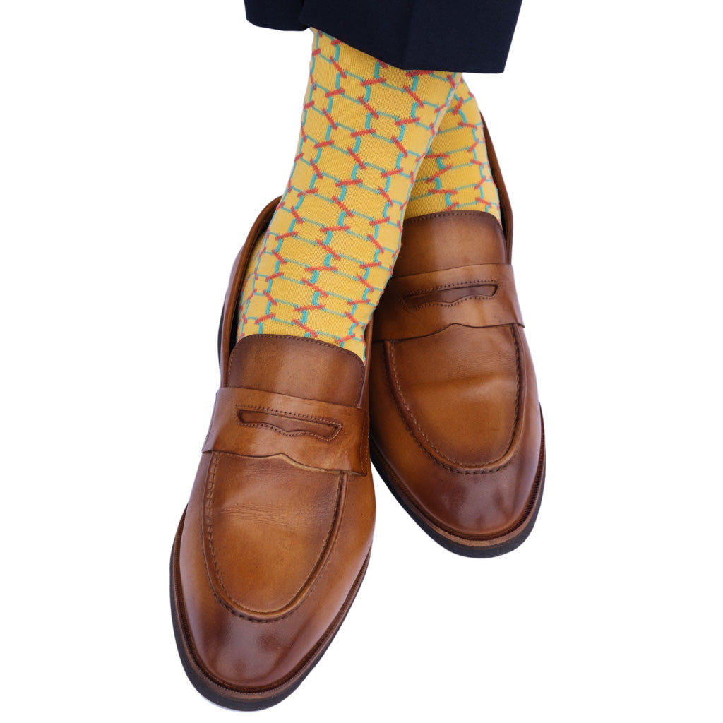 Yolk-Circle-Socks