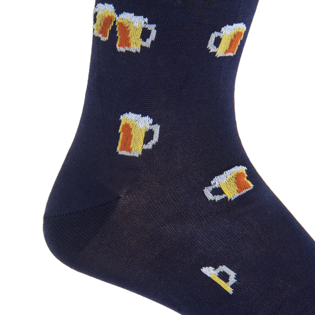 Beer-Sock-Mid-Calf-Cotton-USA