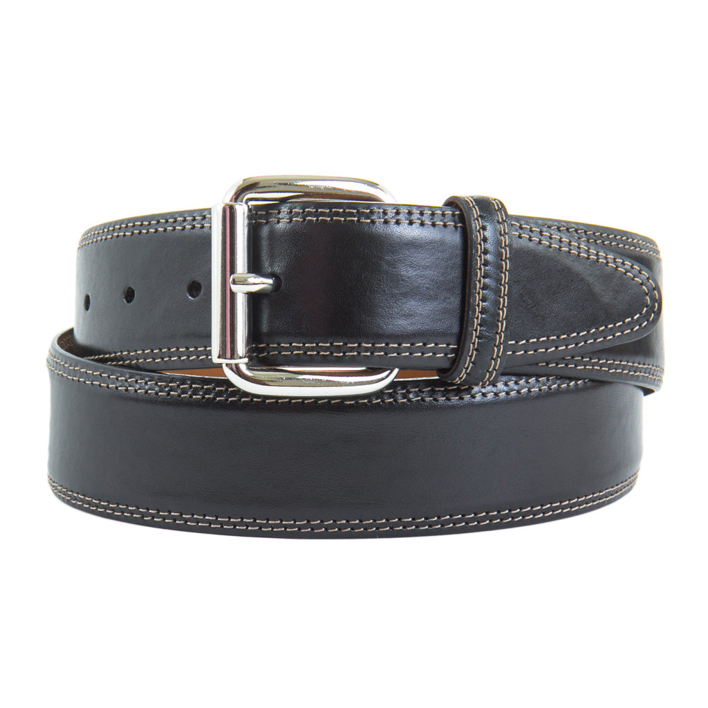 Black-Leather-Belt-Nickel-Buckle
