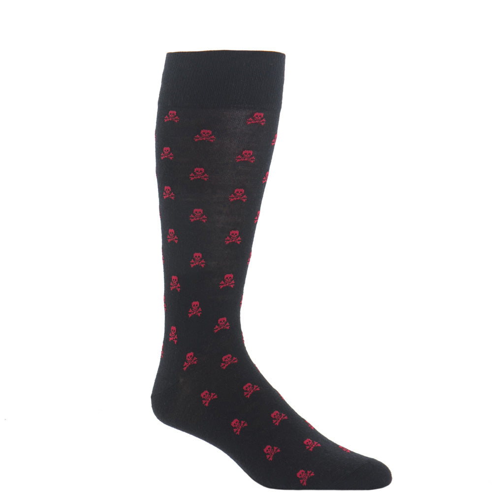 Over-The-Calf-Wool-Patterned-Sock