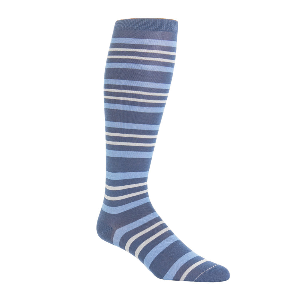 Over-The-Calf-Cotton-Stripe-Sock