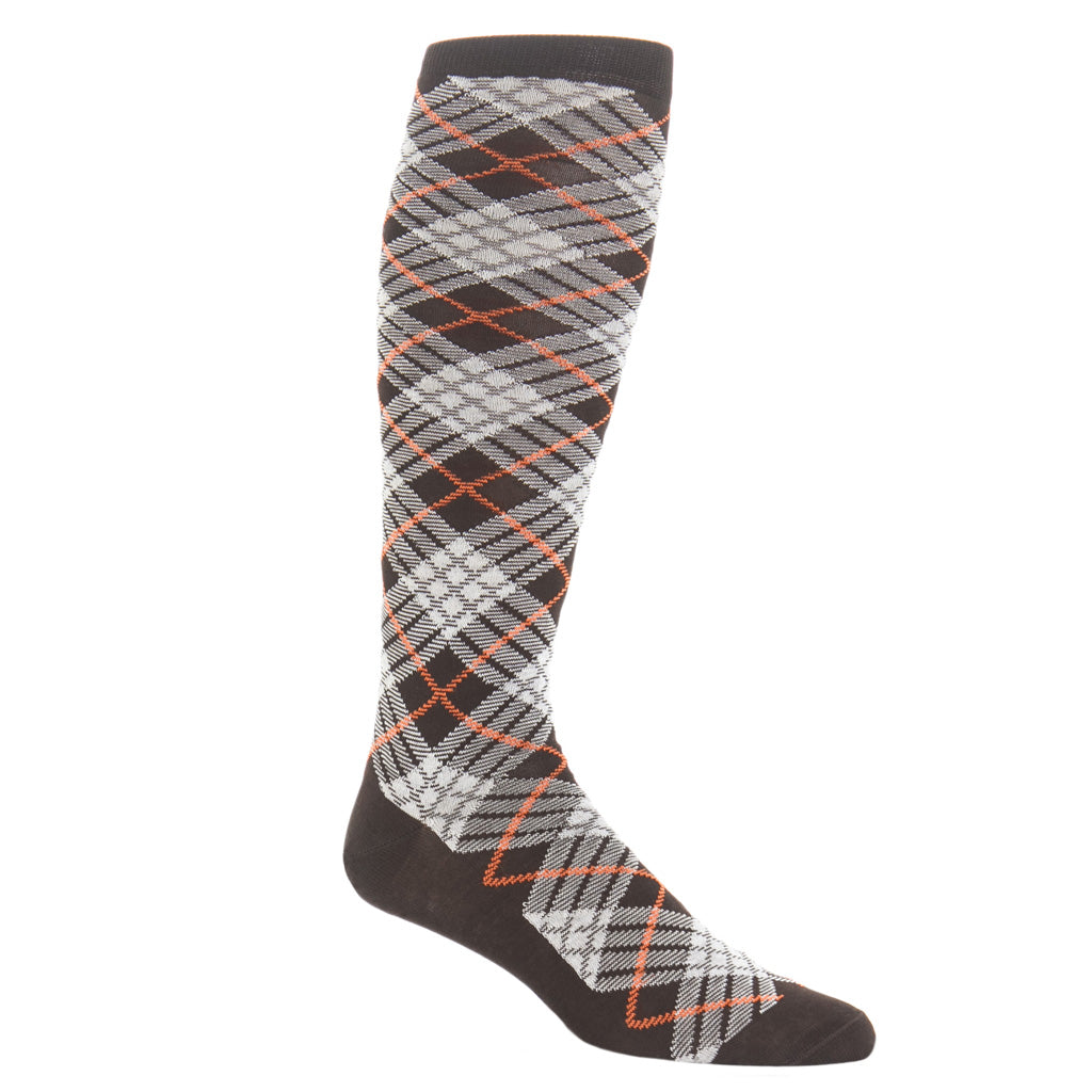 Over-The-Calf-Tartan-Sock