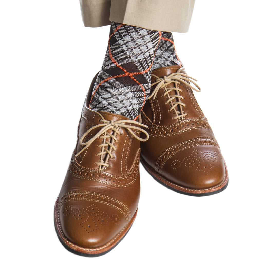 American-Made-Cotton-Tartan-Sock