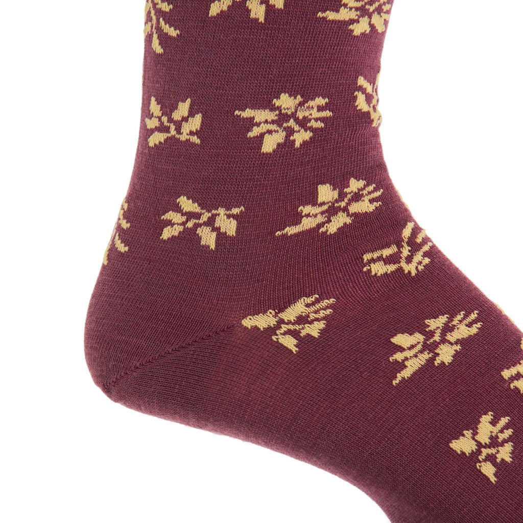 Mid-Calf-Patterned-Wool-Sock