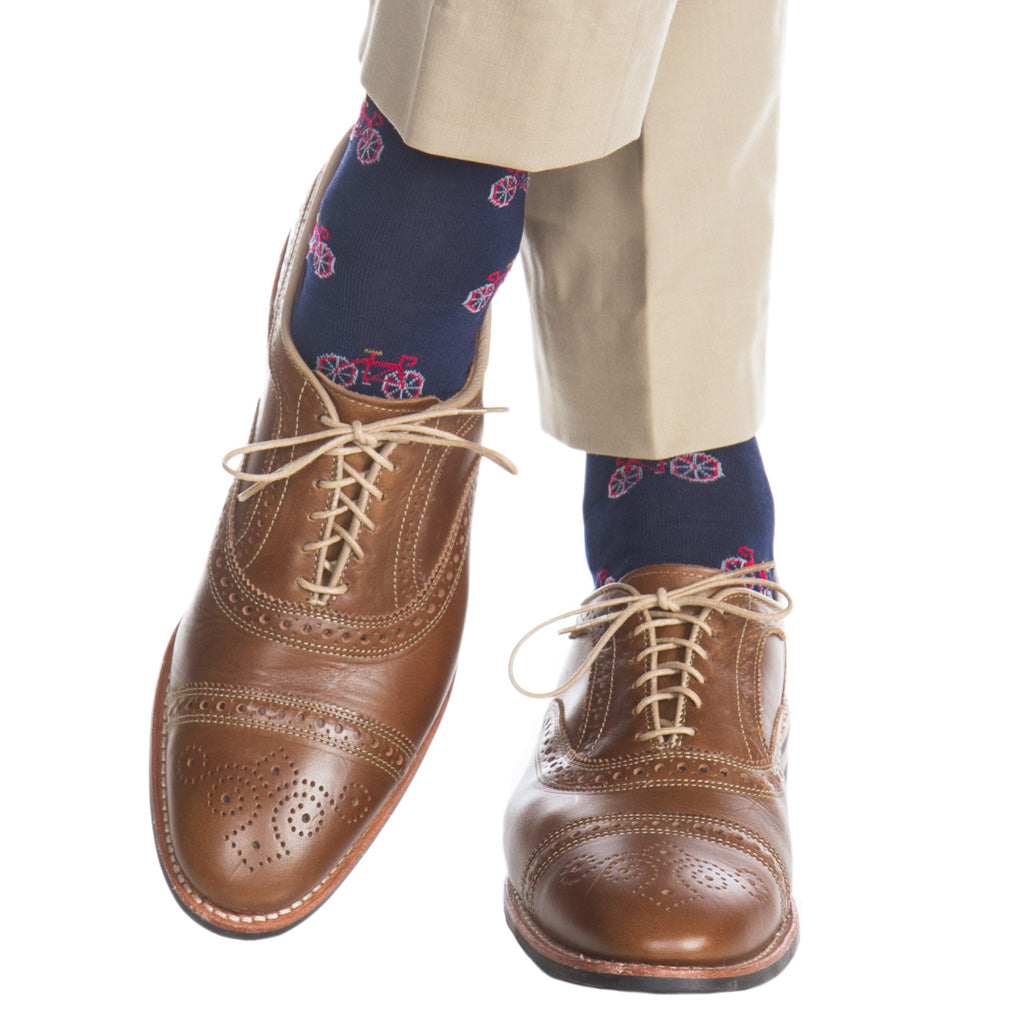Cycling-Bicycle-Cotton-Sock-Made-In-USA