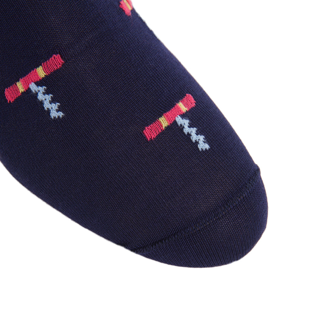 Corkscrew-Cotton-Sock