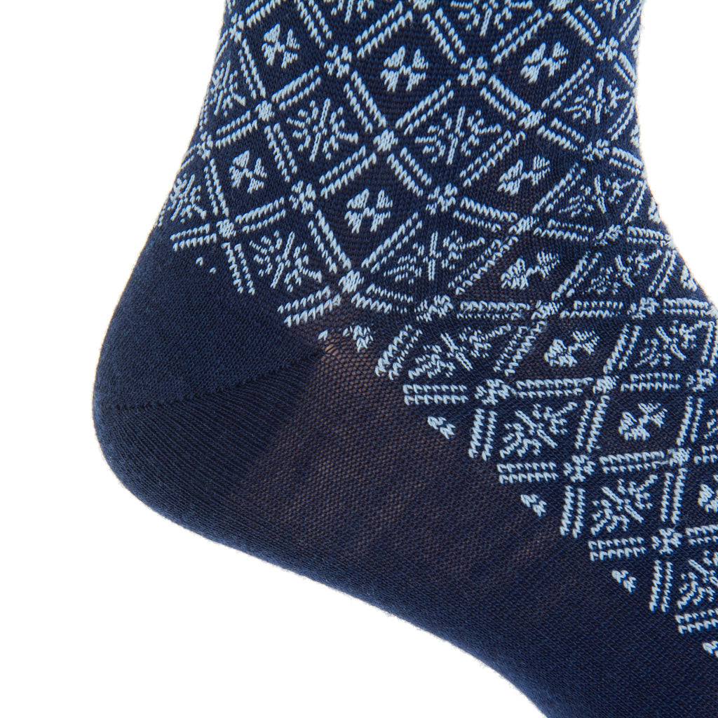 USA-Cotton-Sock-Blue