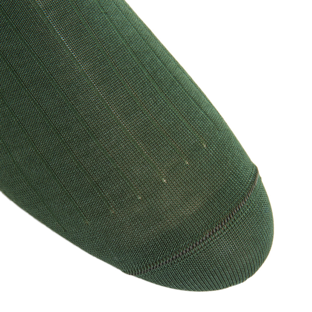Forest-Green-Cotton-Sock