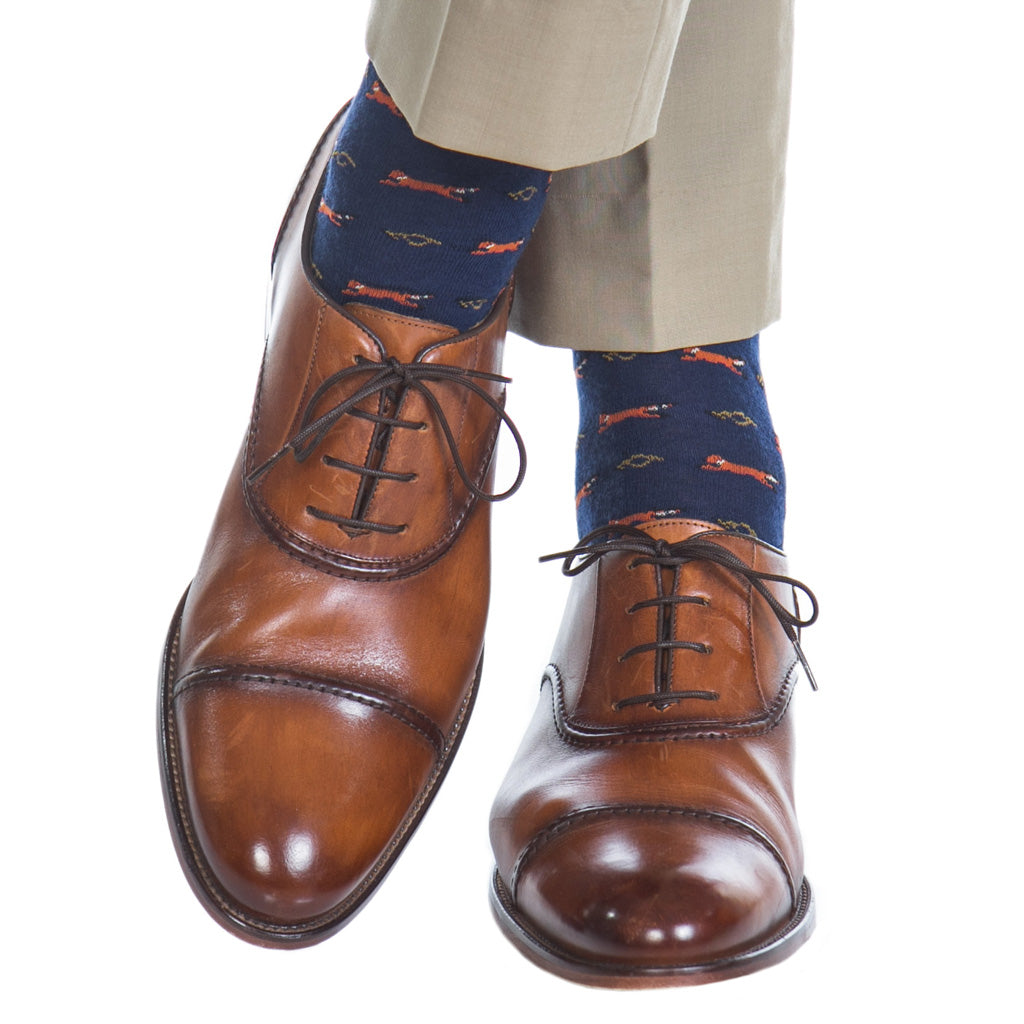 Navy-Fox-Socks