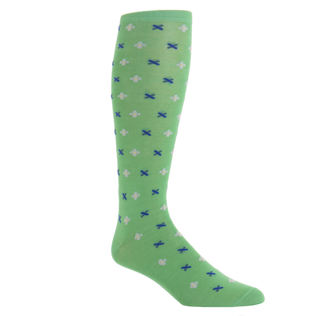 OTC-Over-The-Calf-Grass-Green-Sock