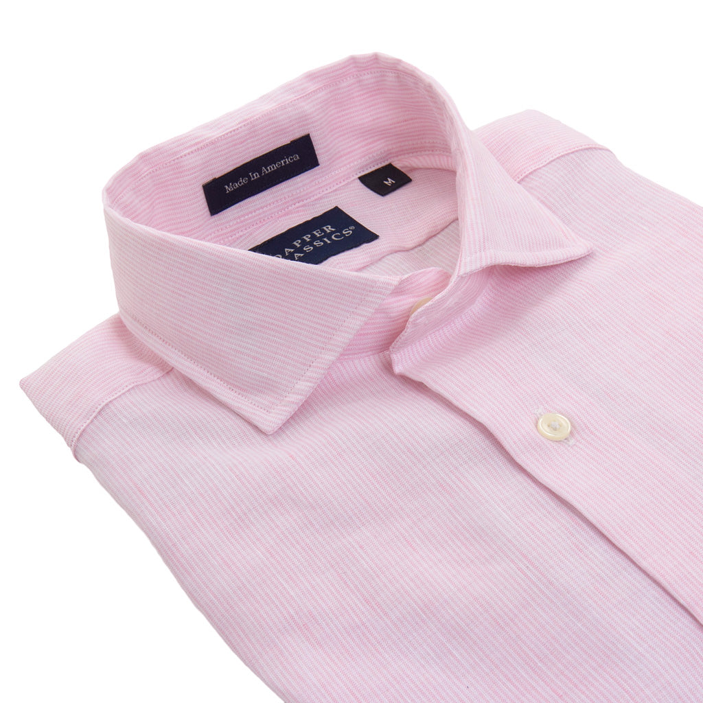 Pink-Linen-Shirt-Made-In-USA