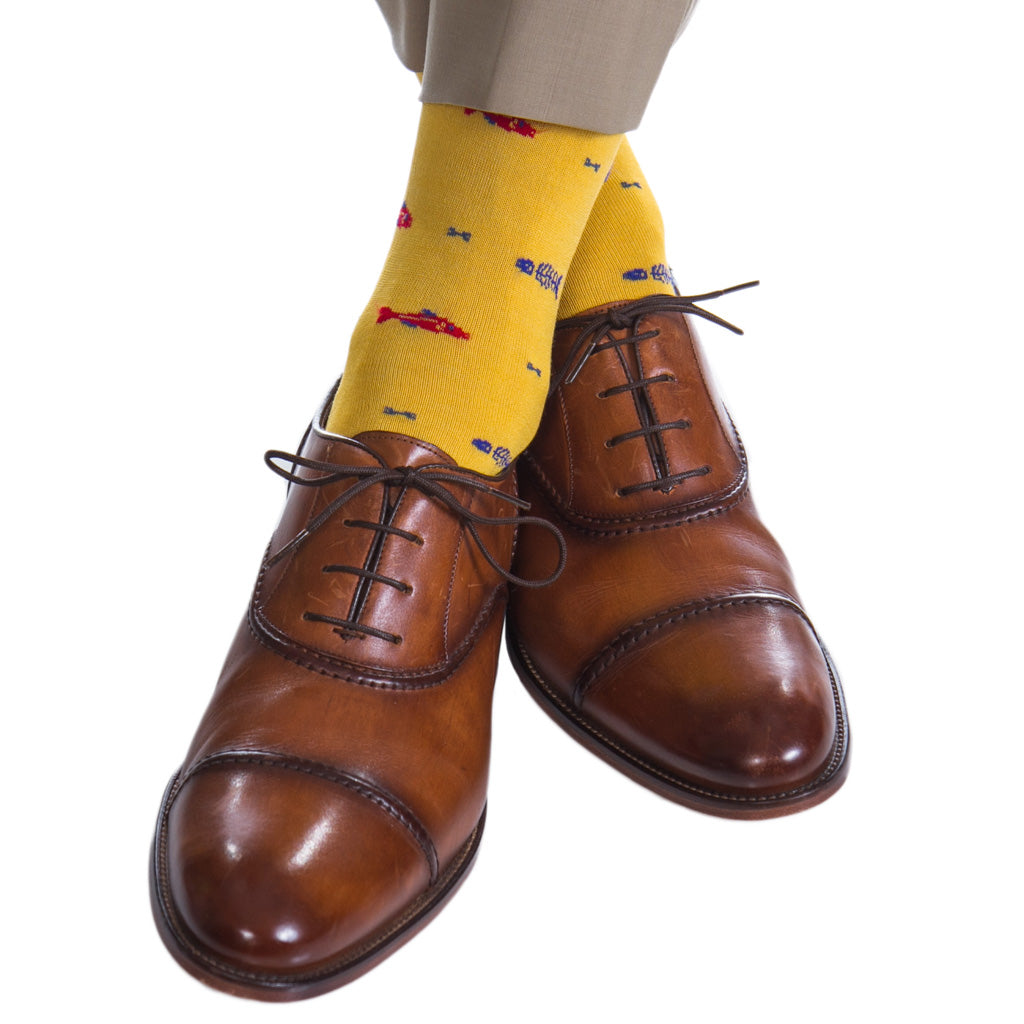 Fish-Sock-Cotton