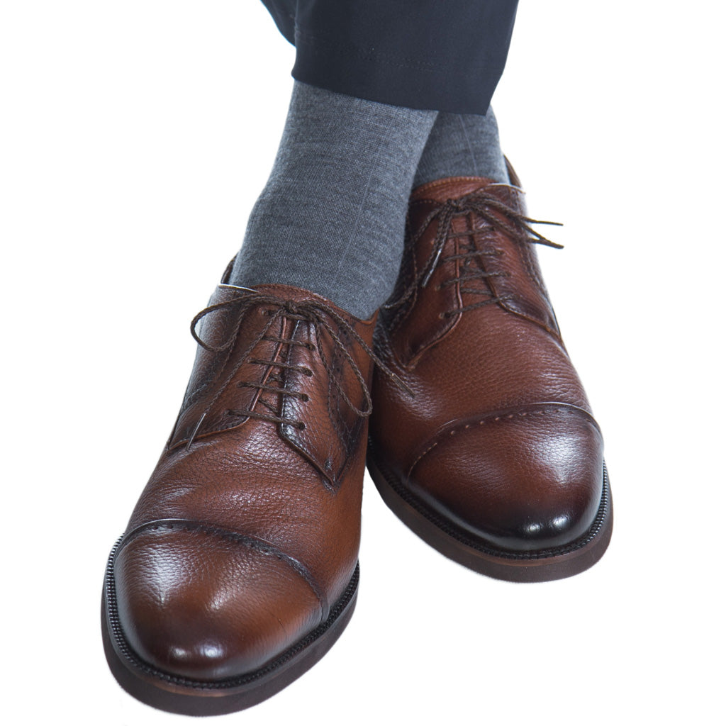 Gray-Cashmere-Sock