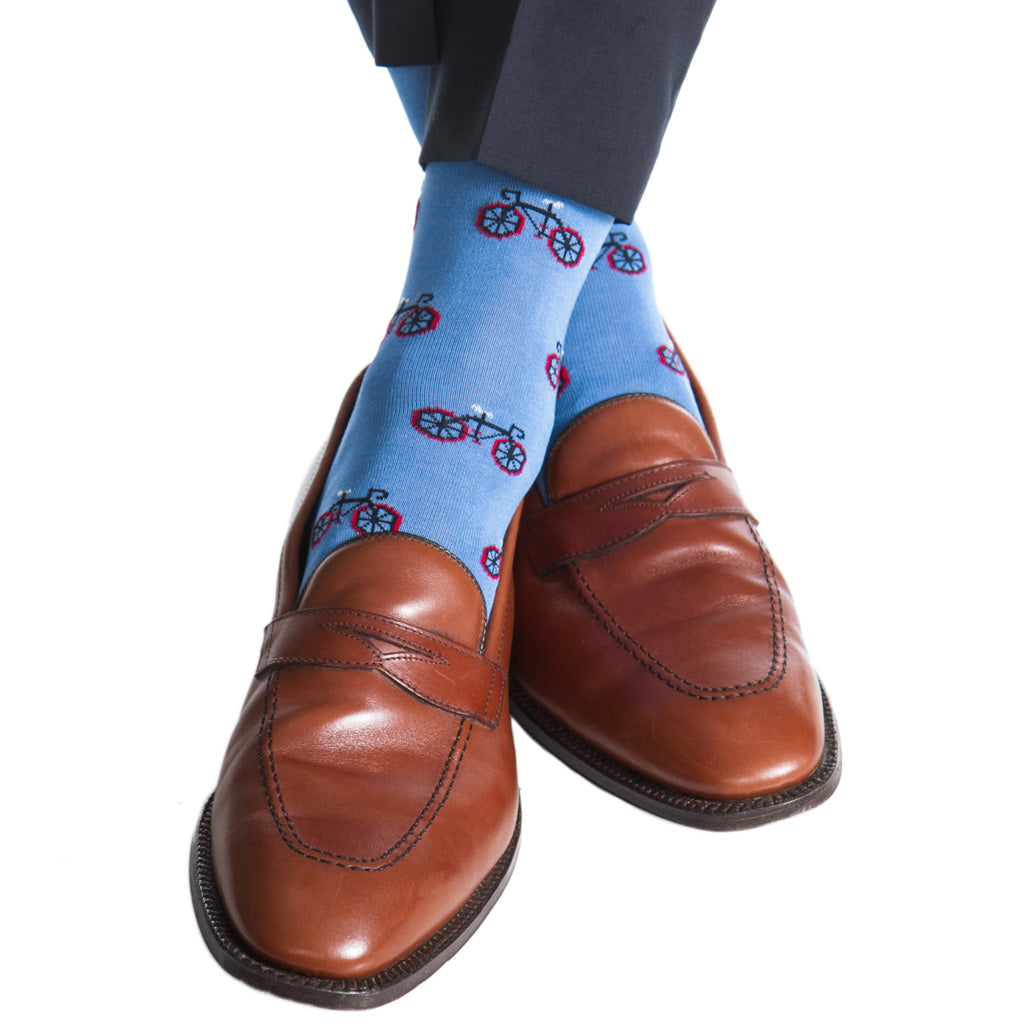Mens-Cycling-Bike-Sock