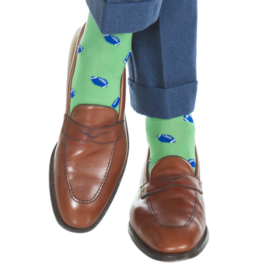 Sports-Themed-Football-Cotton-Sock