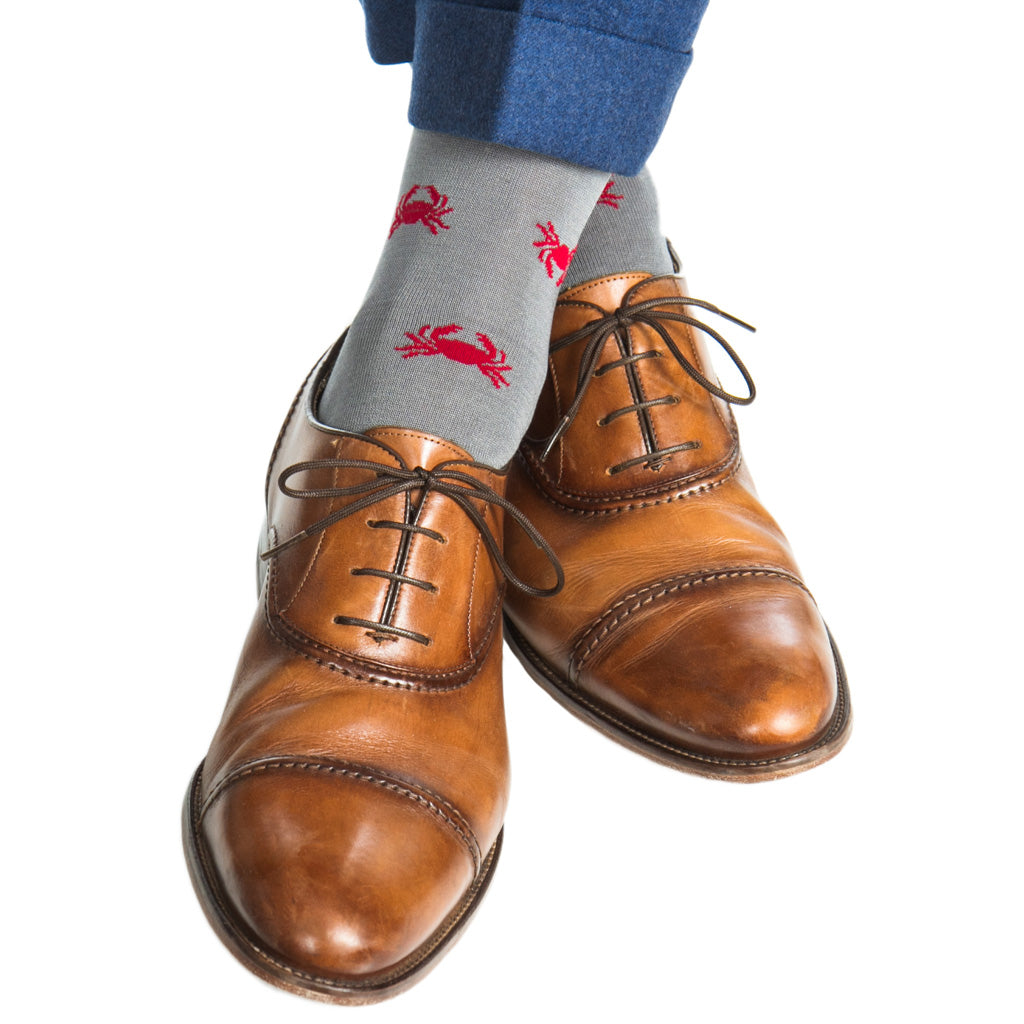 Crab-Sock-Cotton