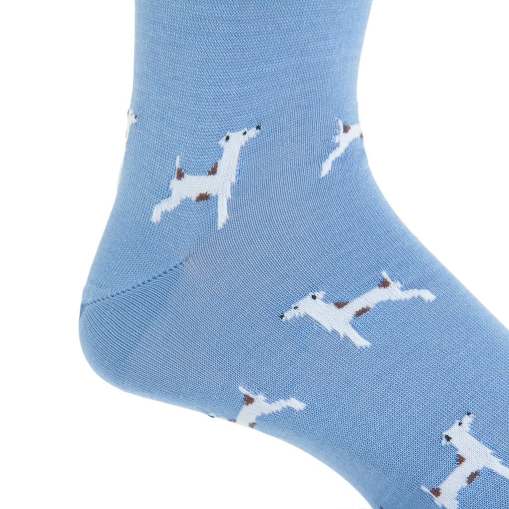 Blue-White-Dog-Sock
