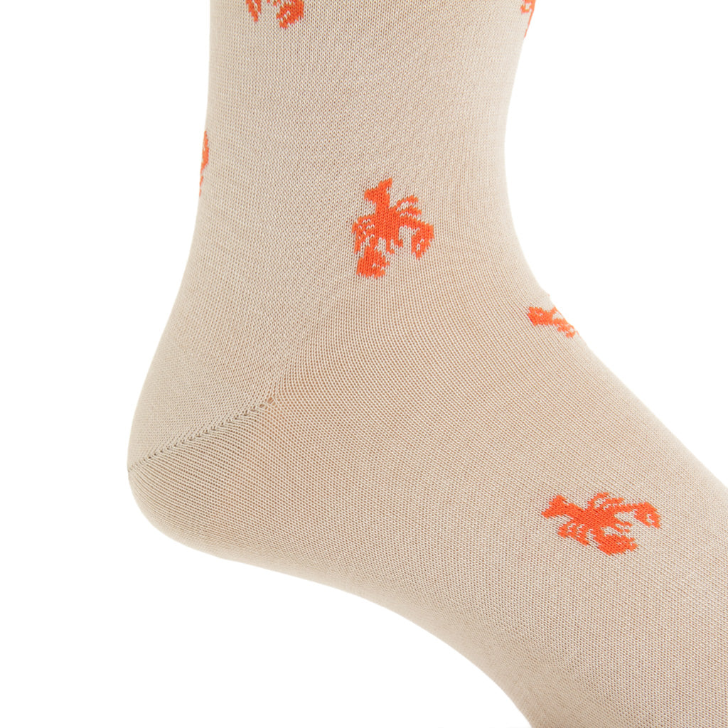Mid-Calf-Lobster-Cotton-Sock