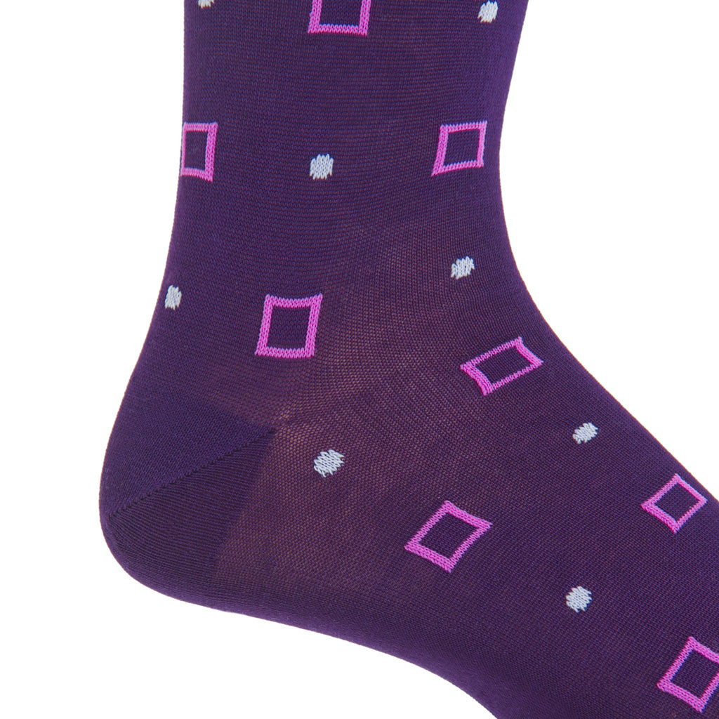 MC-Purple-Rose-Lavender-Cotton-Sock