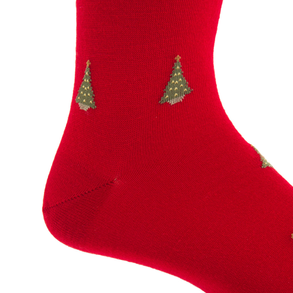 MC-Red-Sock-With-Christmas-Tree-Holiday-Sock
