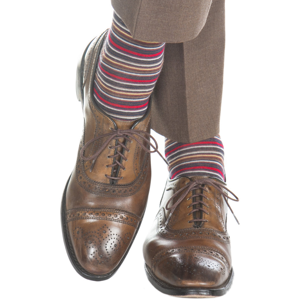 Made-In-USA-Multi-Stripe-Sock