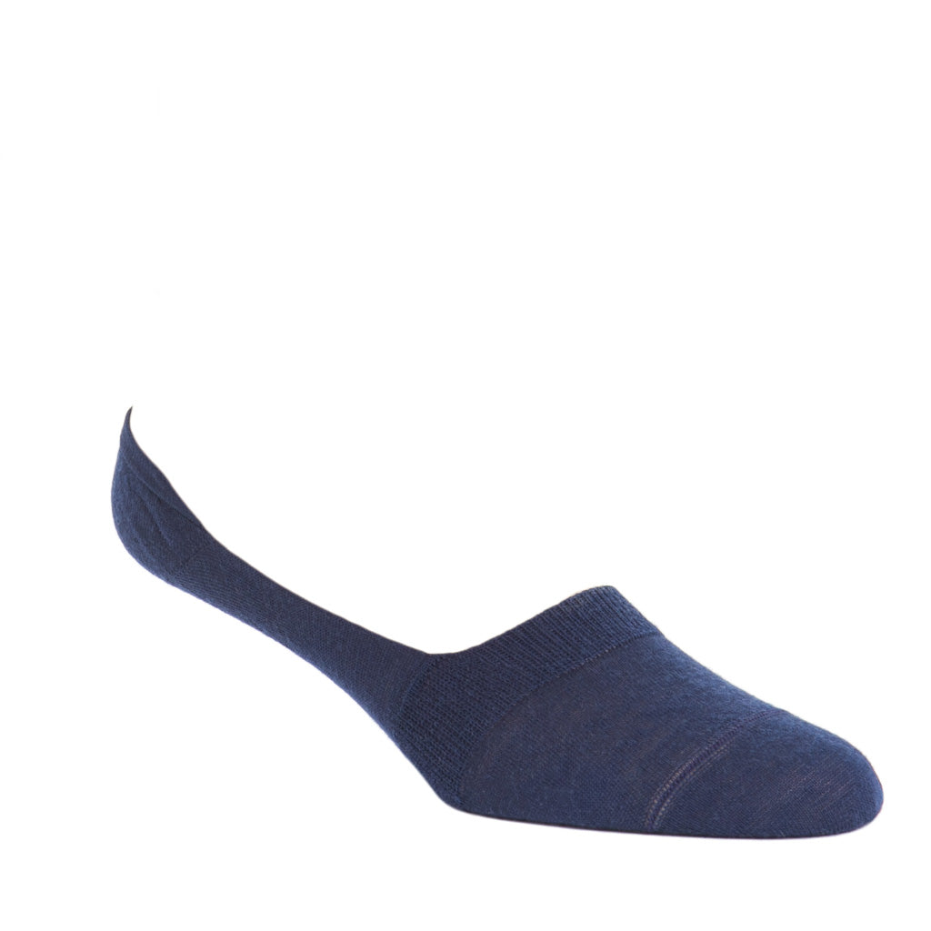 Dress Navy | Fine Merino Wool | Low Vamp No-Show Sock Dapper Classics Dress Navy | Fine Merino Wool | Low Vamp No-Show Sock Dapper Classics