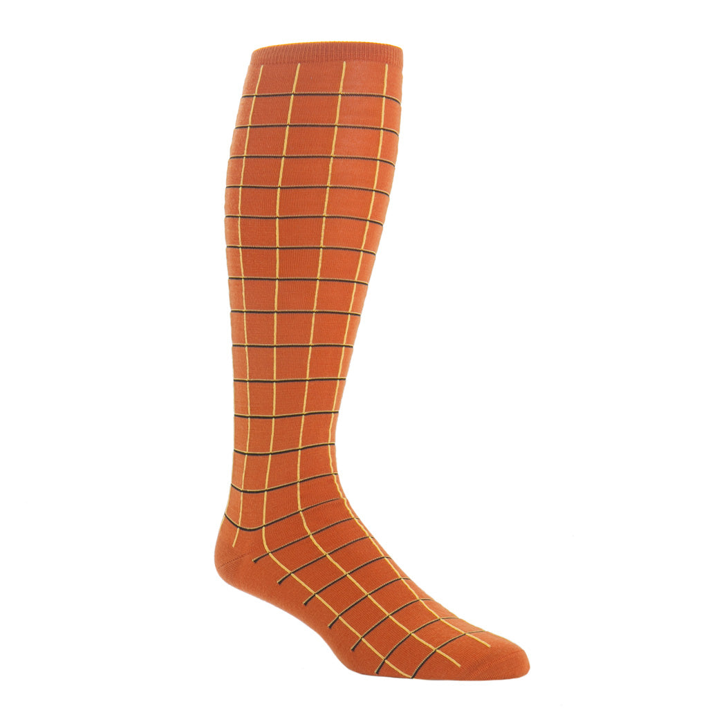 Over-The-Calf-Windowpane-Sock