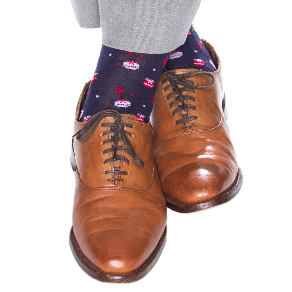 Navy-Cotton-Sock