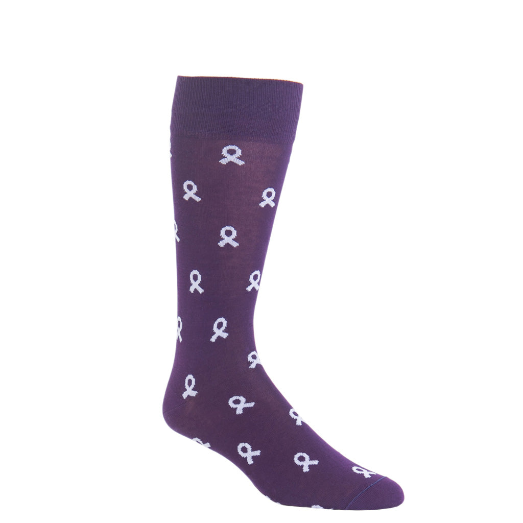 OTC-Cancer-Awarness-Ribbon-Sock