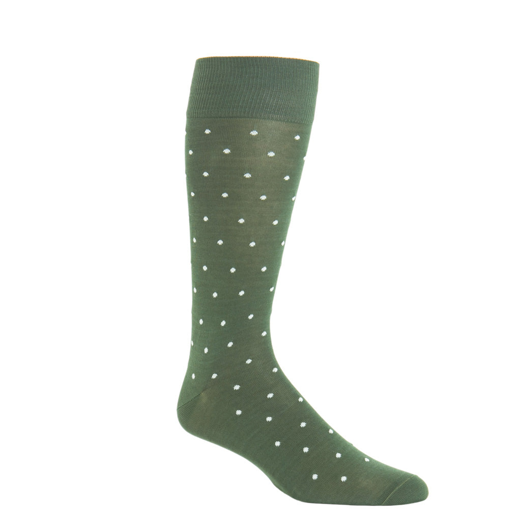 OTC-Green-Dot-Cotton-Sock