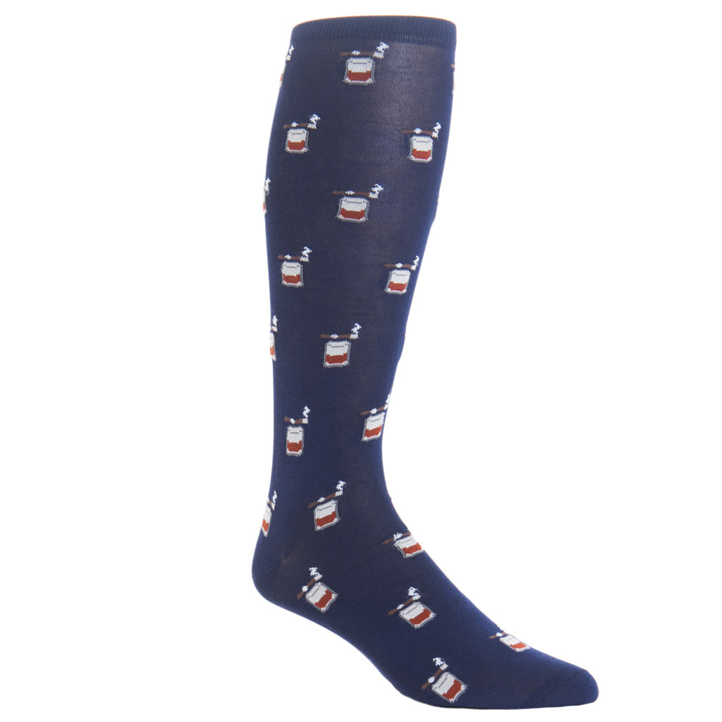 OTC-Blue-Bourbon-Cigar-Cotton-Sock