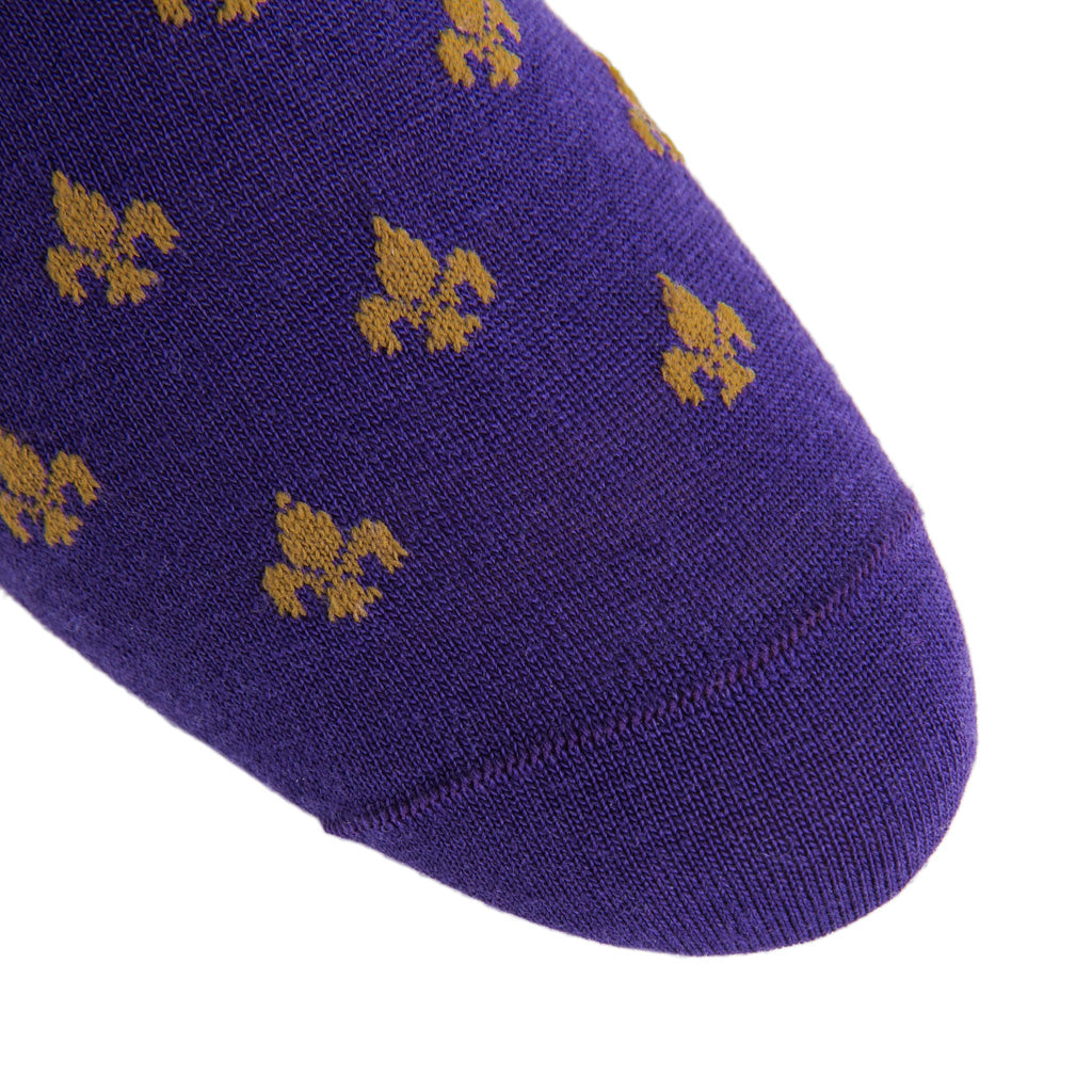 Fleur-Di-Les-Wool-Sock
