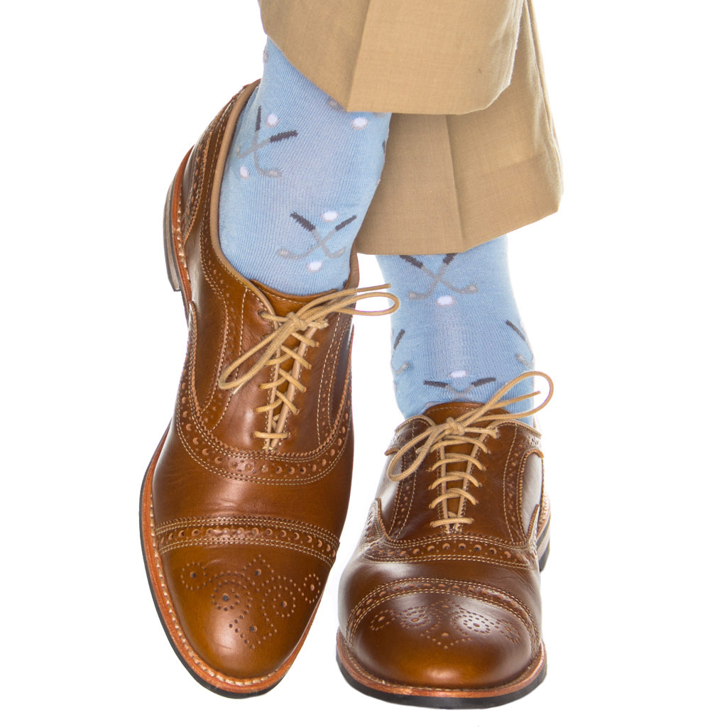 Blue-Golf-Sock-Made-In-America