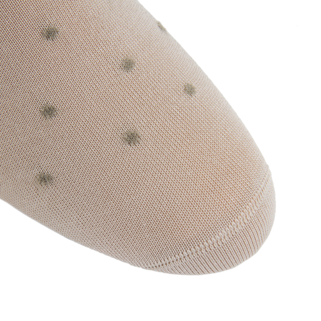 Made-In-America-Tan-Dot-Sock-Cotton